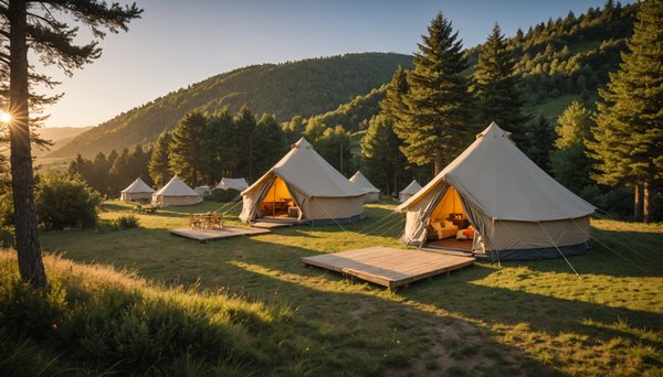 Découvrez le Camping de Luxe en Auvergne-Rhône-Alpes : Nature Envoûtante et Prestations Haut de Gamme
